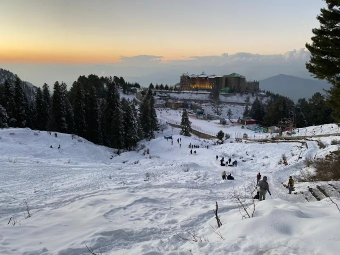 Malam Jaba snow